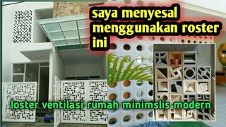 roster dinding ventilasi rumah moderen kualitas roster beton warna