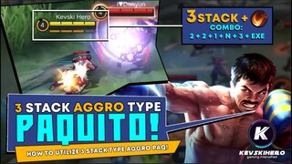 3 STACKS AGGRO TYPE PAQUITO IS OP!