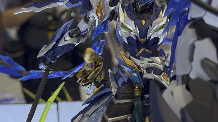 Modonghe's Zhao Yun is here, 399? It makes me realize that Chinese models are so crazy @茫茫拼机甲@摩动核潮玩#