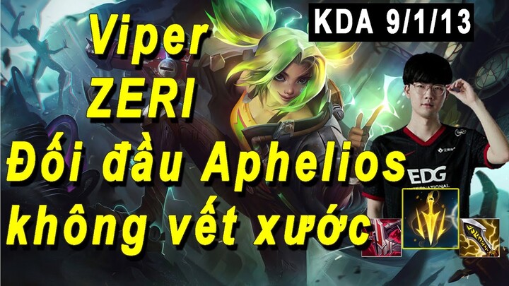ZERI CỦA VIPER Đẳng Cấp Thách Đấu Hàn Xử Lý KHÔNG VẾT XƯỚC Đối Đầu APHELIOS