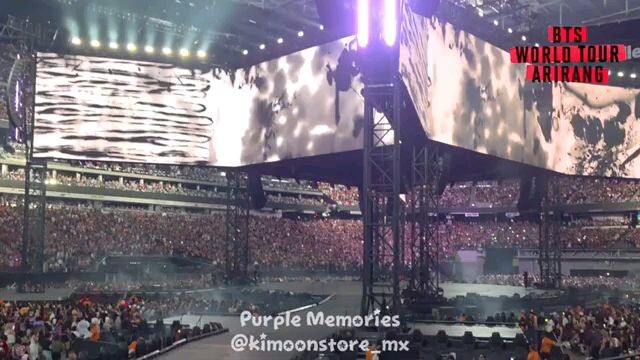 bts would tour arirang Las Vegas day 1