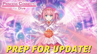 HOW TO PREPARE FOR THE NEXT BIG JUNE UPDATE!! (Princess Connect! Re:Dive)