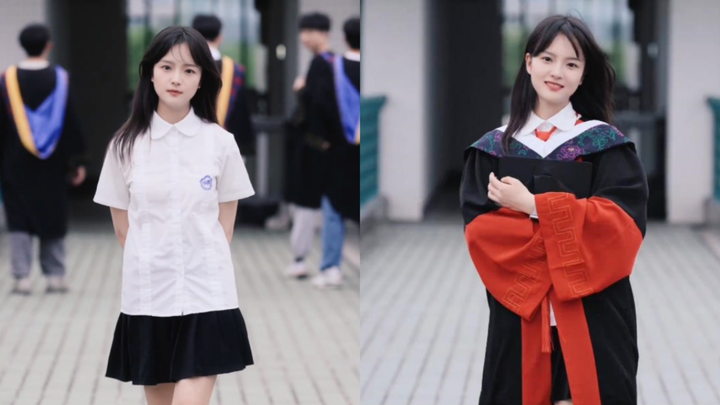 Chuyển cảnh tốt nghiệp của các nữ sinh xinh đẹp ở các trường đại học
