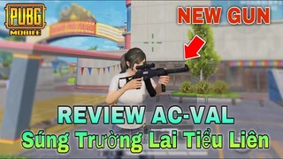 REVIEW SÚNG MỚI AC-VAL (AS-VAL) | PHIÊN BẢN NÂNG CẤP KHẨU VSS - NEW UPDATE 1.15 PUBG MOBILE CHINA.