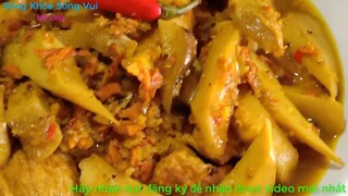 MÓN NẤM ĐÙI GÀ KHO SẢ NGHỆ MÓN CHAY NGON CHO MỌI NHÀ
