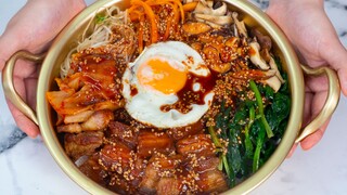 กองเนื้อสูงเป็นภูเขา ทุ่มทุนมหาศาลสร้างข้าวคลุกเนยปิ้งทองคำ อร่อยสุดฟิน!