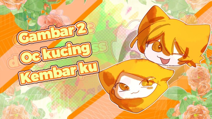 Gambar 2 OC Kucing Kembar ku ✨🐱