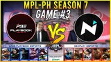 NXP vs LPE (GAME 3) NXP IS BACK! | MPL Season 7 Week 4 Day 3