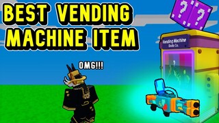 What's The Best Vending Machine Item In Roblox Bedwars
