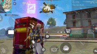 [free fire] solo squad , càn quét tháp đồng hồ cực gắt _ Highlights