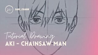 Tutorial Drawing Aki - Chainsaw Man