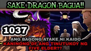 One piece 1037: Ang bagong atake ni kaido!!! Kaninong devilfruit ang tinutukoy ng five elder???