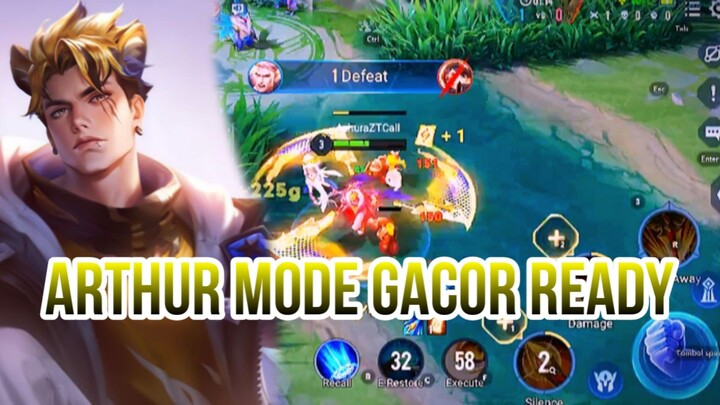 ARTHUR MODE GACOR READY