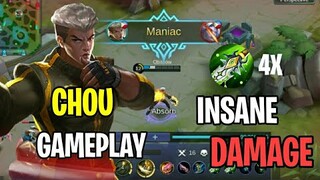 All Blade of Despair Challenge - Chou Gameplay -  Mala Bren Haze ang Galawan Mobile Legends/ML