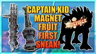 Eustass Kid Magnet Fruit First Sneak Peek in A One Piece Game