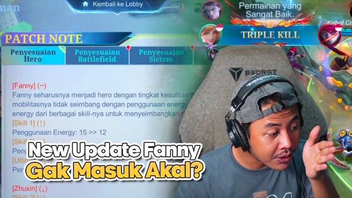 NEW UPDATE FANNY PATCH BARU❗️MAKIN ANEH MAKIN GAK MASUK AKAL  - Mobile Legends