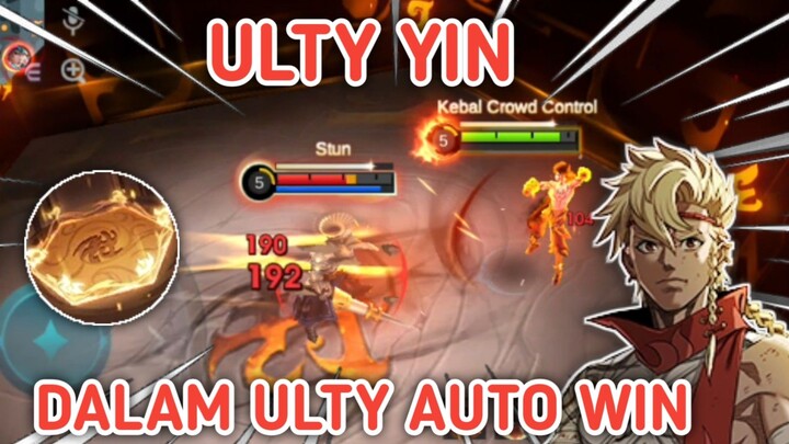 DALAM ULTY YIN , AUTO WIN WALAUPUN KALAH AWAL !