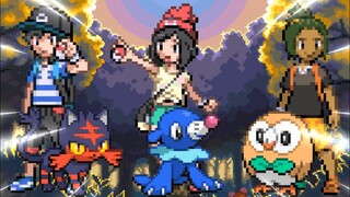 New Pokémon GBA Rom Hack 2020 (Incomplete) Based On PKMN Hyper Emerald, Gen 7 Starter, Elio/Selene
