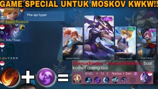 FANNY OFFLANER + EXECUTE LOCK MOSKOV SAMPAI DI BACOTIN TIMNYA KWKW!! MOSKOV= BUAT KONTEN DOANG TADI