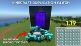 NEW Duplication Glitch Minecraft Bedrock 1.19