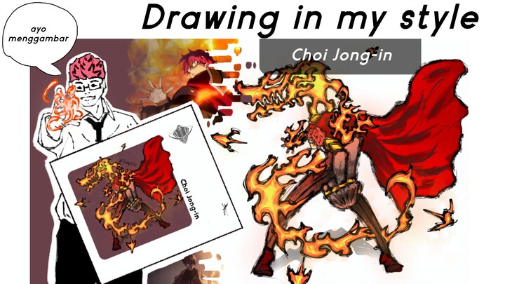 [Drawing in my style] Choi Jong-in (Solo leveling)