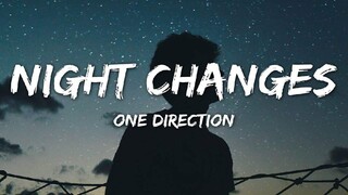 Night changes - ONCE DIRECTION (LYRICS)