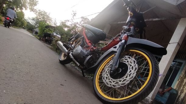Yamaha Alfa menolak funah :-)