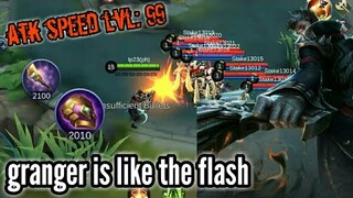 Granger is the fastest hero in MLBB???