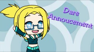 Dare Announcement And New OC Look