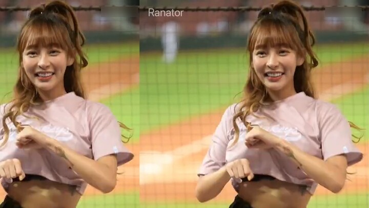 [Naked-eyed 3D] Miss Lin Xiang, a Taiwanese cheerleader - Weiquan Lotte fights again