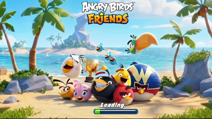 Level 5 Game Angry Birds, si biru meunjukkan skill clone nya !