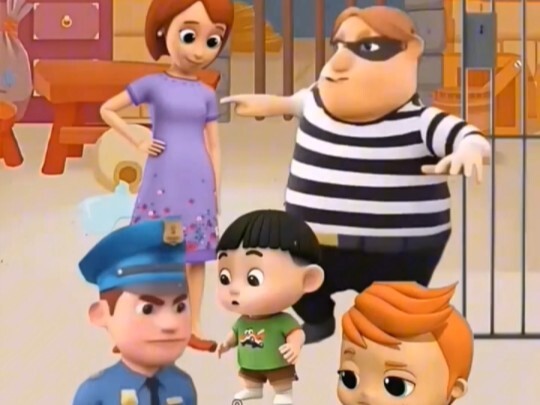 Zizi is interrogating the prisoner.