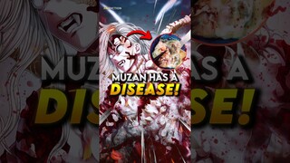 Muzan Has A Terrifying DISEASE! #shorts #muzan #teratoma