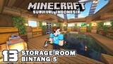 MEMBUAT STORAGE ROOM DI TENGAH LAUT !!🔥🔥 - Minecraft Survival Indonesia (Ep.13)
