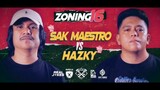 Fliptop Zoning 16- Sak maestro vs Hazky