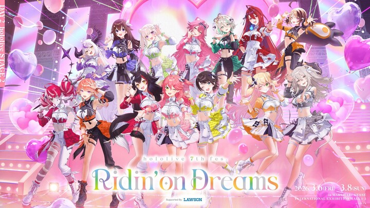 Hololive 7th fes. Ridin' On Dreams Stage 2 (Day 2)