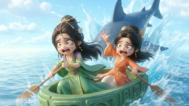 Liu Yu menarik Mu Peiling pergi ke “Laut Tak Bertepi” untuk memancing