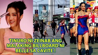 SPOTTED ANG BILLBOARD NI BELLE MARIANO HABANG NASA FIESTA SA BACOOR CAVITE SI ZEINAB HARAKE