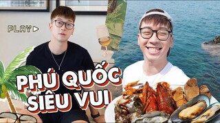PHÚ QUỐC CÓ GÌ VUI? // Ở khách sạn ăn toàn đồ ngon, đi cano bị sóng đánh sấp mặt, SINH NHẬT BÍ MẬT