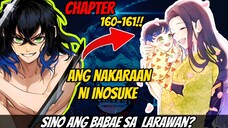 ANG NAKARAAN NI INOSUKE‼️"ITO PALA ANG NANAY NIYA" Demon Slayer Infinity Castle Arc- Chapter 160-161