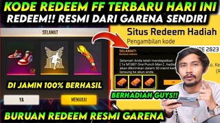 KODE REDEEM FREE FIRE TERBARU 17 NOVEMBER 2023 HARI INI