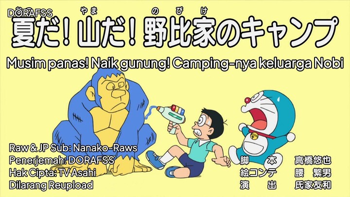 Doraemon Terbaru Sub Indo 871 AB: Cairan penggerak tumbuhan & Musim panas! Naik gunung! Camping-nya