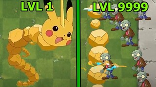 Plant Pokemon Pikachu Phóng Điện Hủy Diệt Zombie Plant Vs Zombie Pokemon Hoa Quả Nổi Giận 2 pvz2