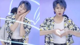 【林墨】Wonderland Party舞蹈接力cut,蓝发花衬衫!清爽断层大帅哥！！！