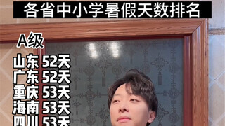 ترتيب مدة العطلة الصيفية لمدارس الابتدائية والإعدادية في مختلف المقاطعات