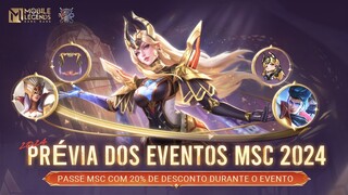 Prévia dos Eventos MSC 2024 | Mobile Legends: Bang Bang