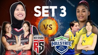 SEMAKIN GACOR ! MEGAWATI DI LIGA KOREA | PERTANDINGAN KE 4 Set 3 | RED SPARKS VS HYUNDAI HILLSTATE