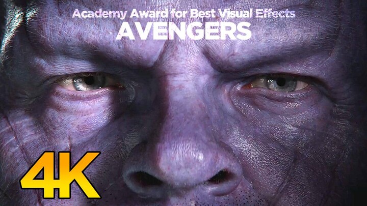 【4K】Avengers 4 Special Effects Editing Nominated for Best Visual Effects at the 92nd Academy Awards