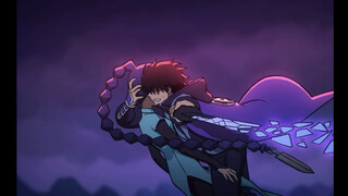 即使丧失理智，也没有忘记保护你……魔刀千刃，只攻不防