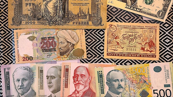 Пополнение банкнот в нашу коллекцию - июль 2025 - часть 3